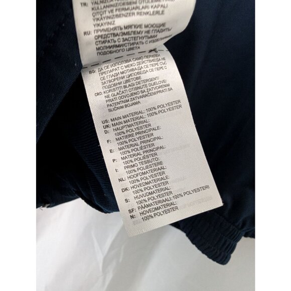 Adidas 3 Stripes Essentials Tricot Navy Blue White Track Jacket Mens Size XXL - Picture 5 of 7